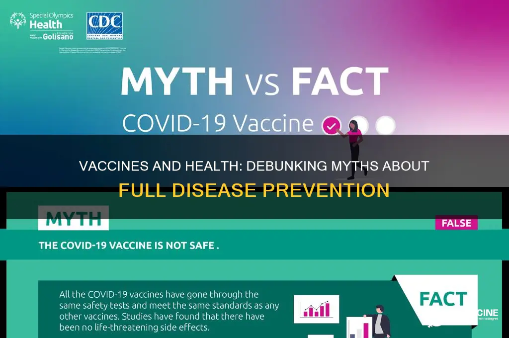 do vaccines have full health diseases