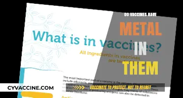 Do Vaccines Contain Metal? Debunking Myths and Understanding Ingredients