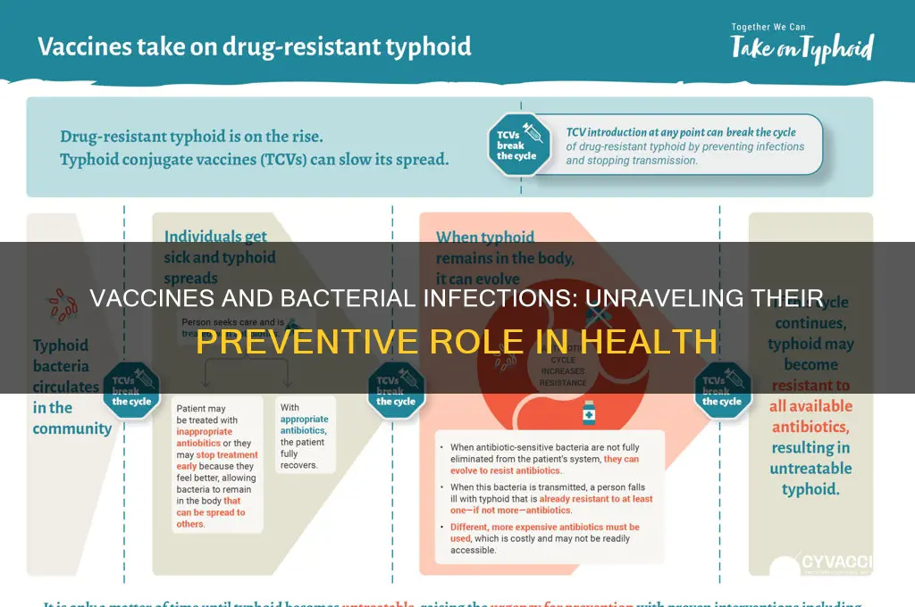do vaccines help prevent bacterial infections