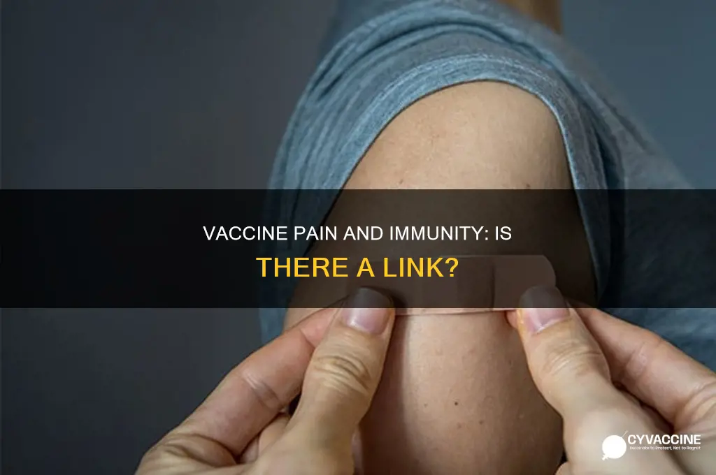 do vaccines hurt more if you have less immunity