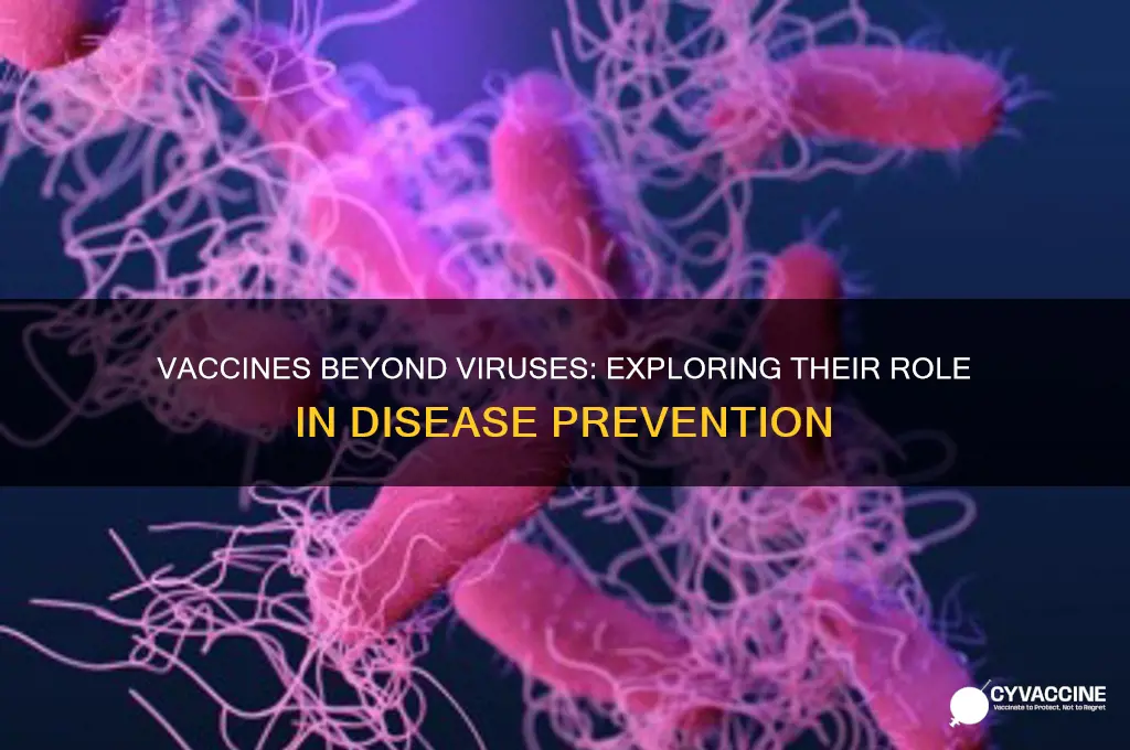 do vaccines only treat viral disease