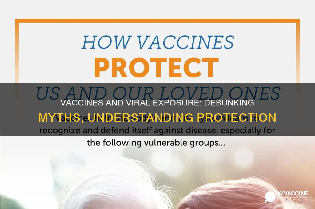 do vaccines prevent exposure to viruses
