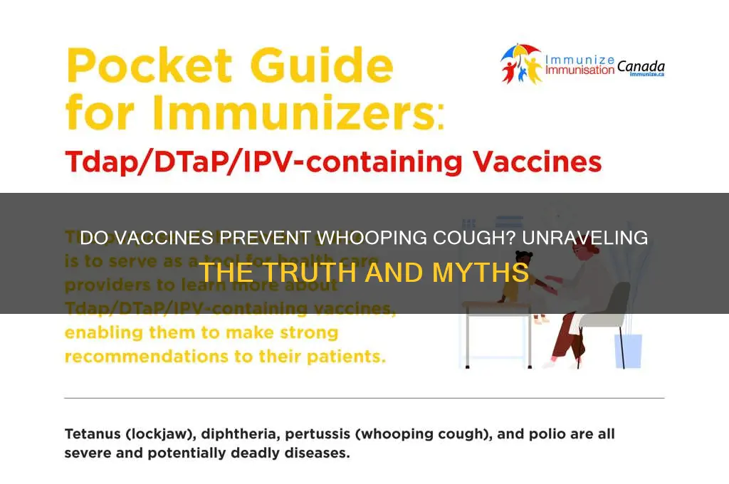do vaccines prevent the whooping cough