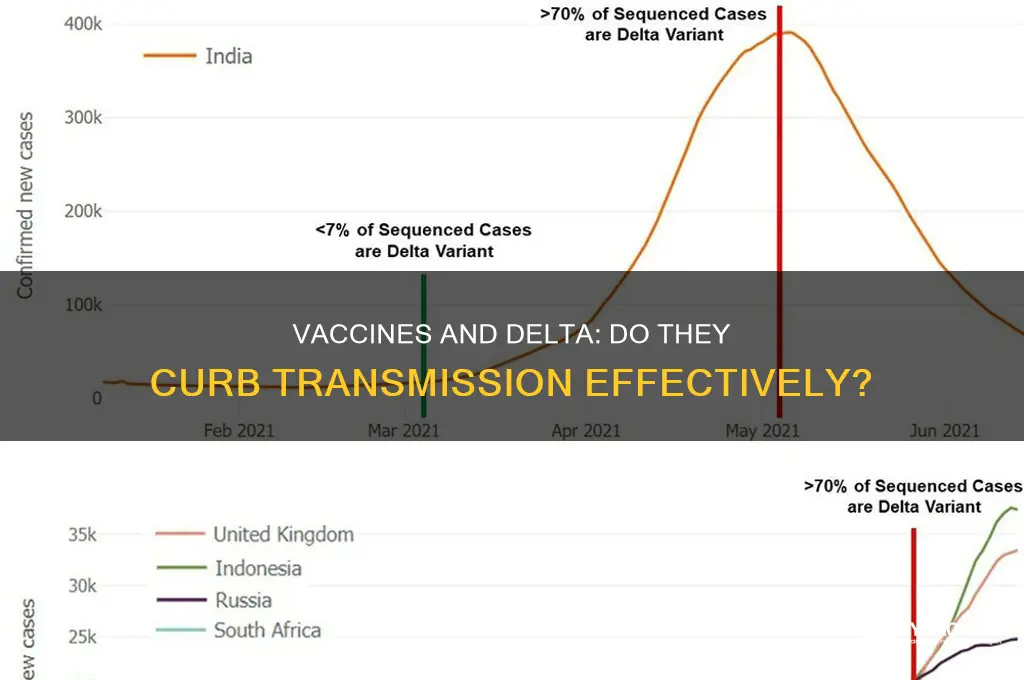 do vaccines reduce transmission of delta