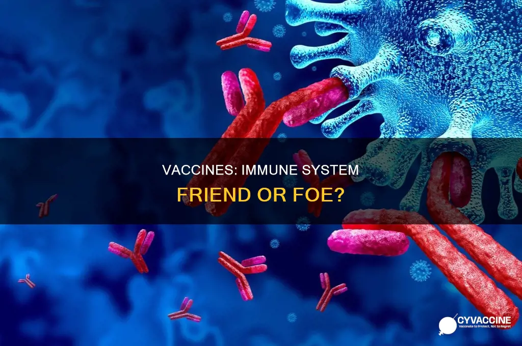 do vaccines weaken your immune system over time