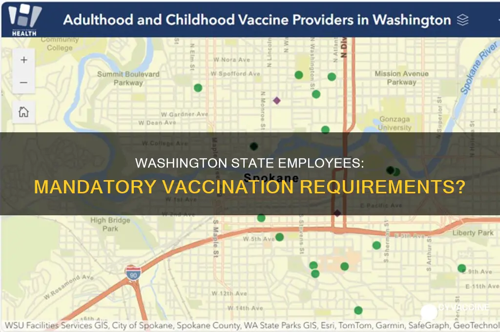do washington state employees have to be vaccinated