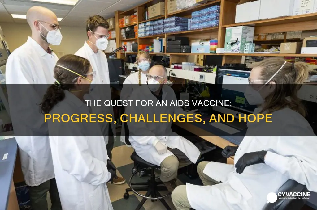 do we have an aids vaccine
