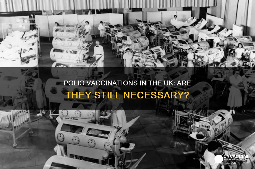 do we still vaccinate for polio in uk
