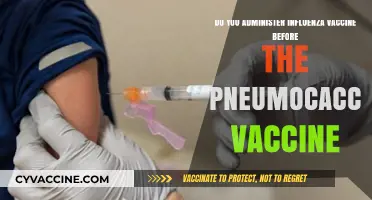 Influenza and Pneumococcal Vaccines: Which Comes First?