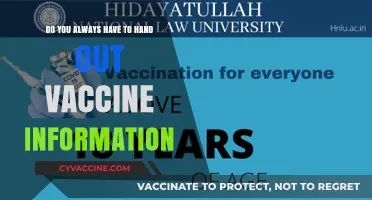 Vaccine Information: To Hand Out or Not?