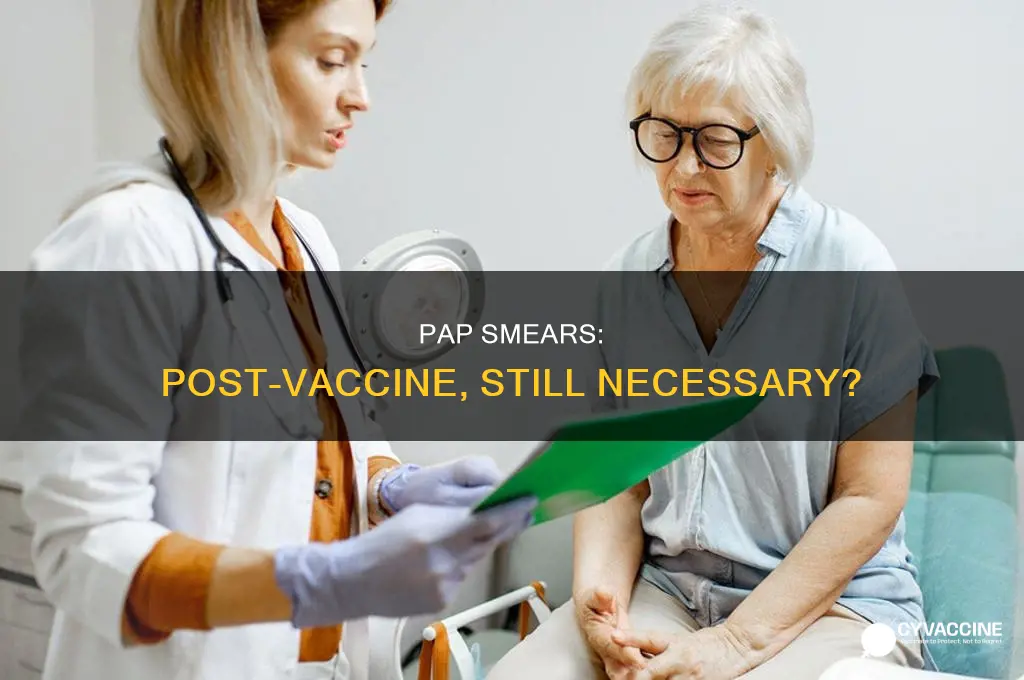 do you do pap smear even after cervical cancer vaccine