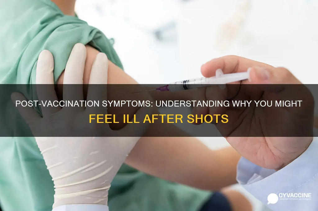 do you feel ill after vaccinations