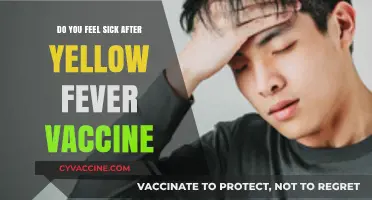 Yellow Fever Vaccine Side Effects: Feeling Sick?