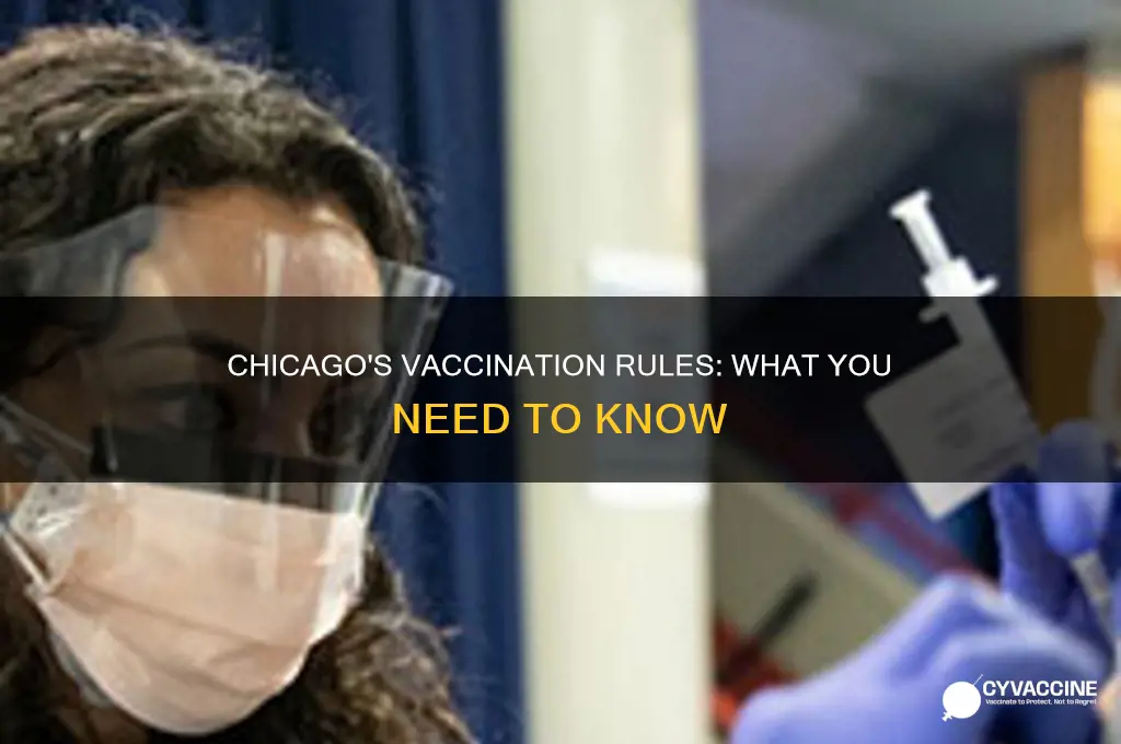 do you have to be fully vaccinated in chicago