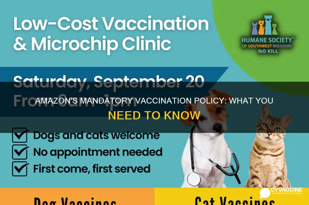 do you have to be vaccinated at amazon