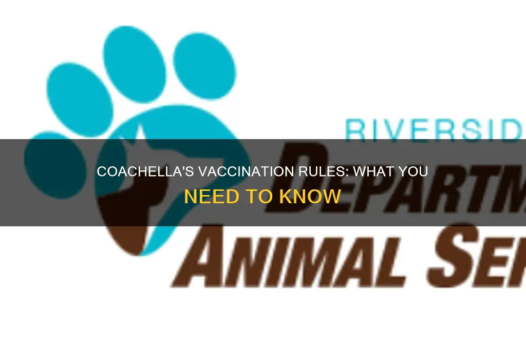 do you have to be vaccinated for coachella