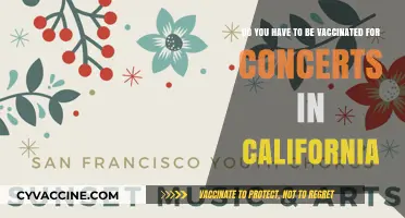 Vaccination Requirements for California Concertgoers