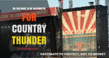 Country Thunder: Vaccinated or Not?