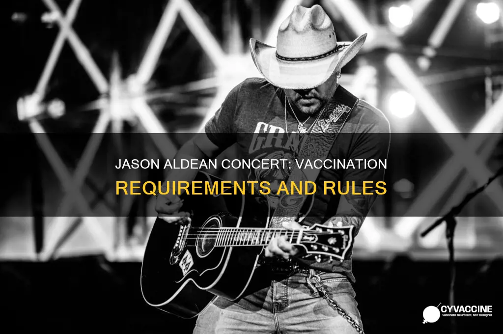 do you have to be vaccinated for jason aldean concert