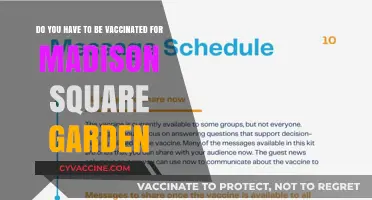 Madison Square Garden: Vaccination Requirements for Entry