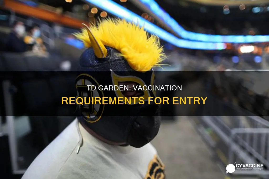 do you have to be vaccinated for td garden