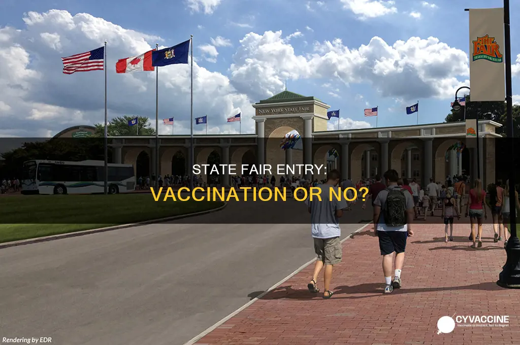do you have to be vaccinated for the state fair