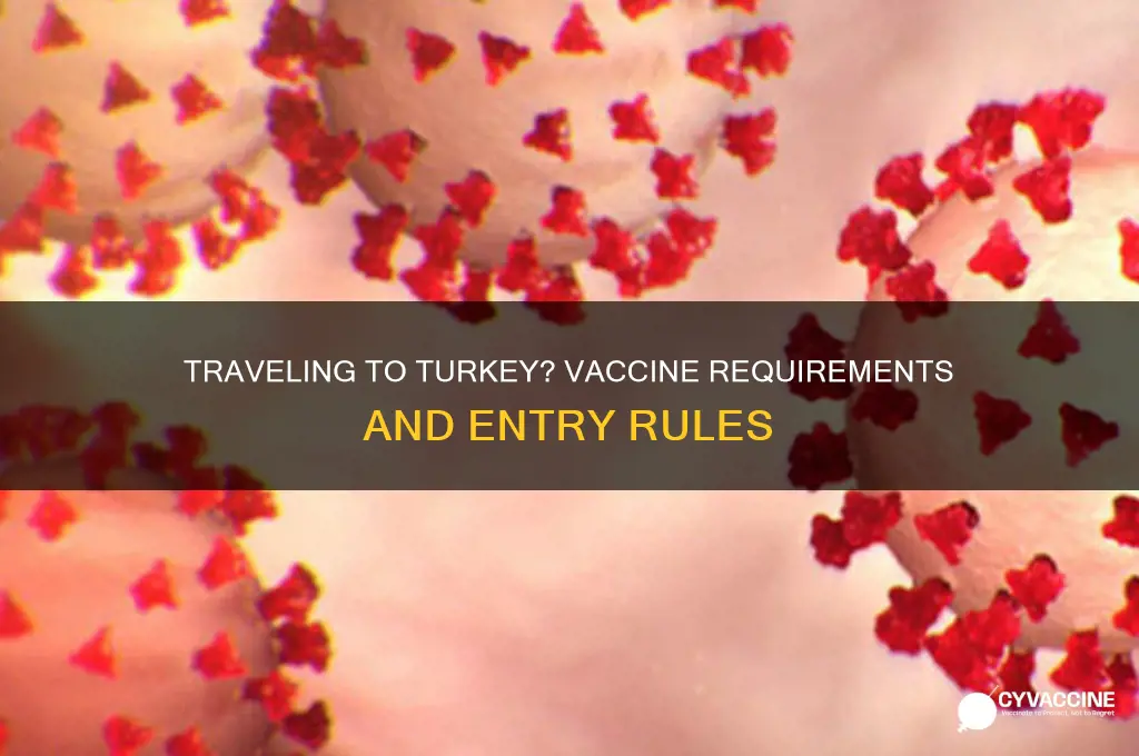 do you have to be vaccinated for turks