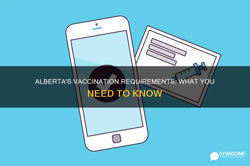 do you have to be vaccinated in alberta