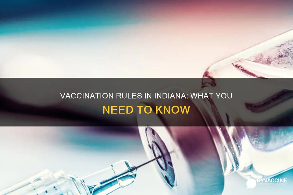 do you have to be vaccinated in indiana