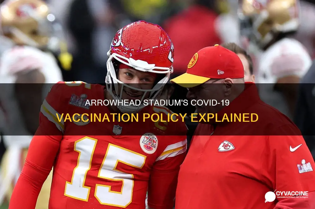 do you have to be vaccinated to attend chiefs games