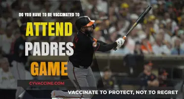 Padres Games: Vaccination Requirements for Fans