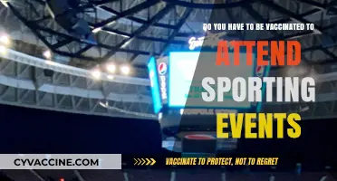Vaccination Status: Attending Sports Events