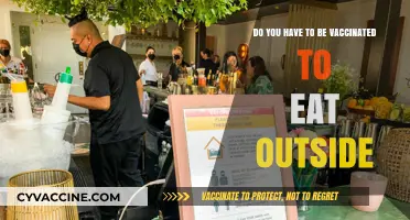 Outdoor Dining: Vaccination or Mask Requirements?