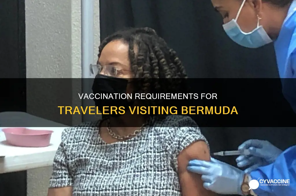 do you have to be vaccinated to enter bermuda