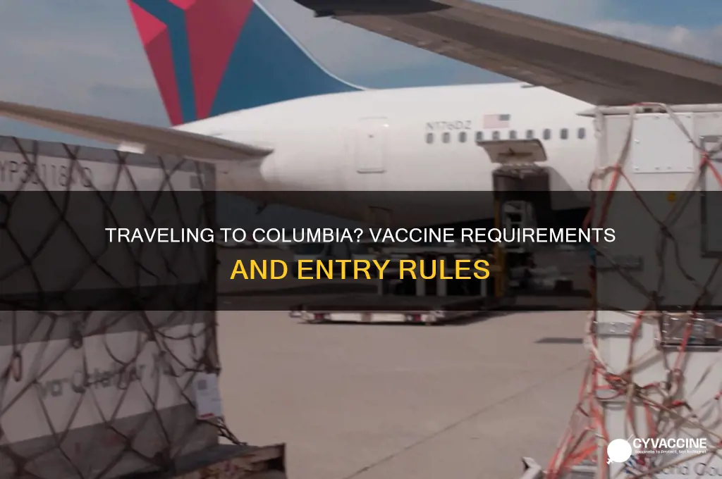 do you have to be vaccinated to enter columbia