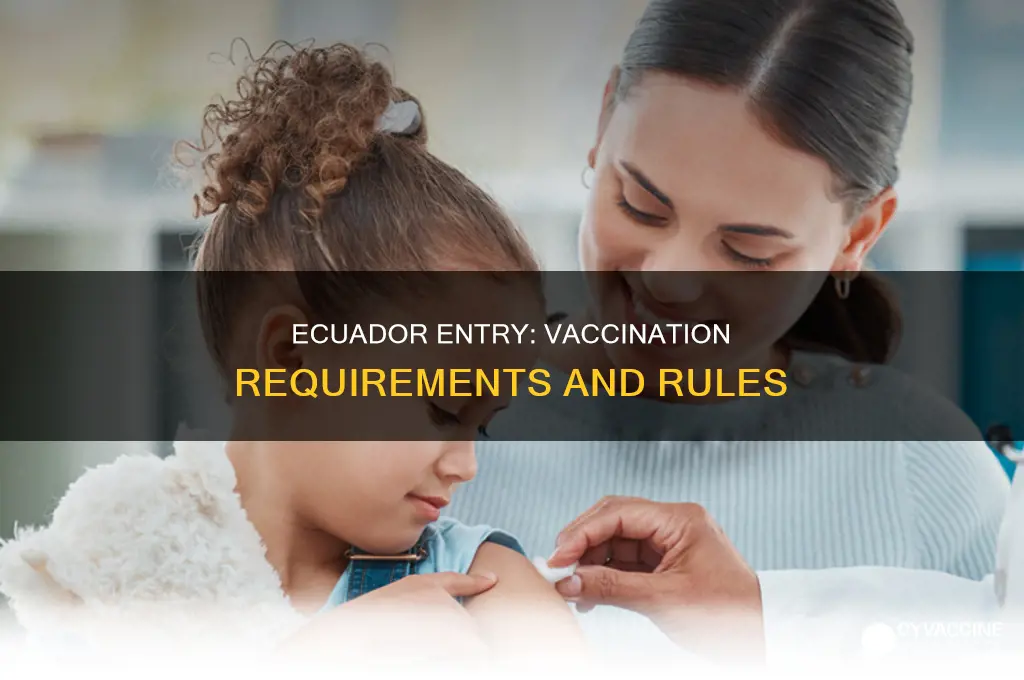 do you have to be vaccinated to enter ecuador