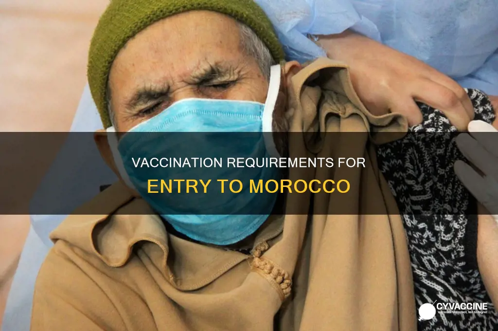 do you have to be vaccinated to enter morocco