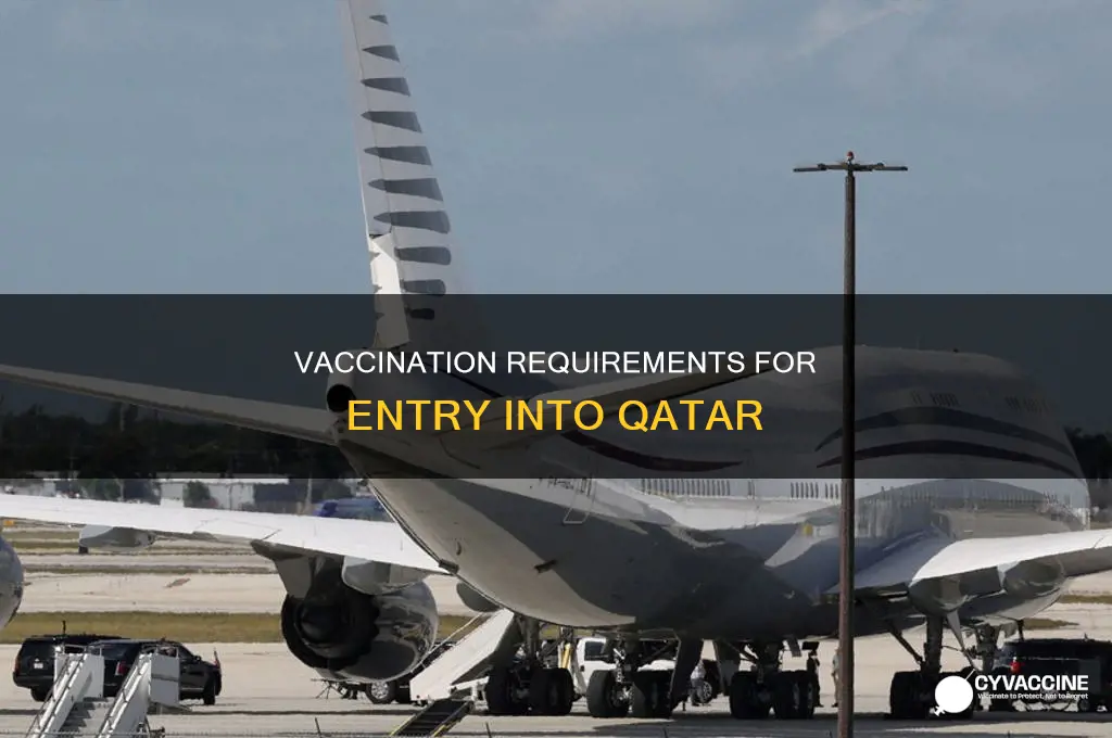 do you have to be vaccinated to enter qatar