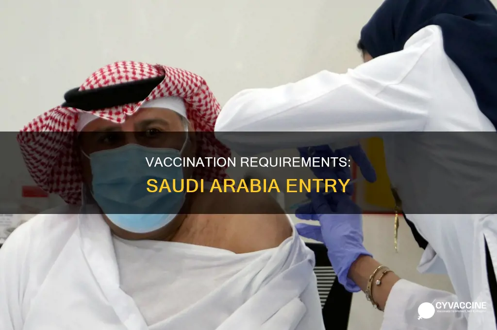do you have to be vaccinated to enter saudi arabia