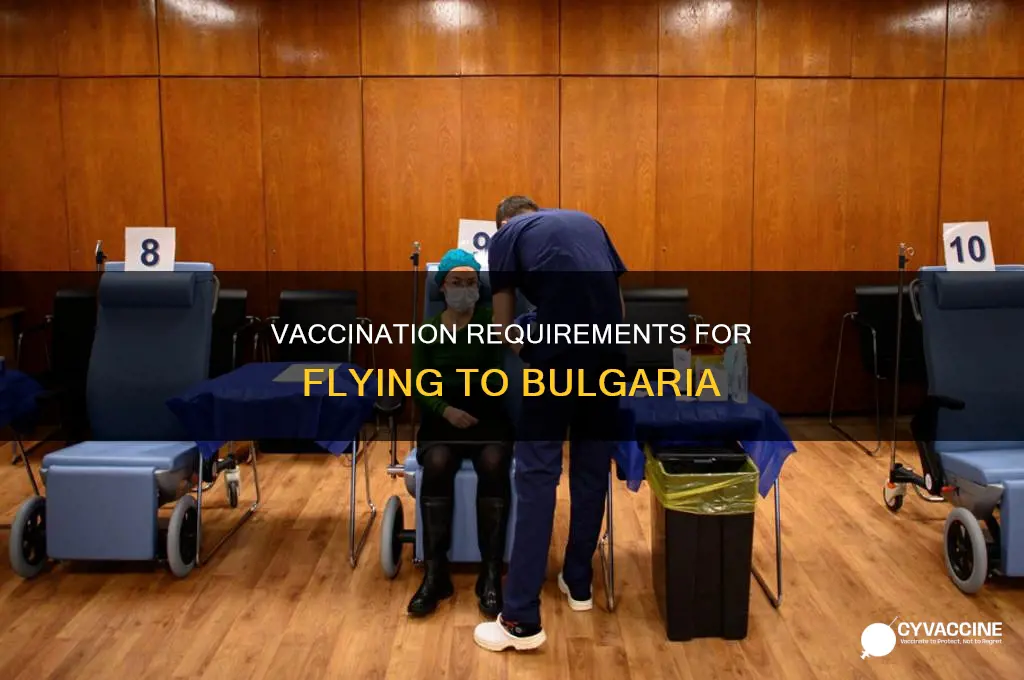 do you have to be vaccinated to fly to bulgaria