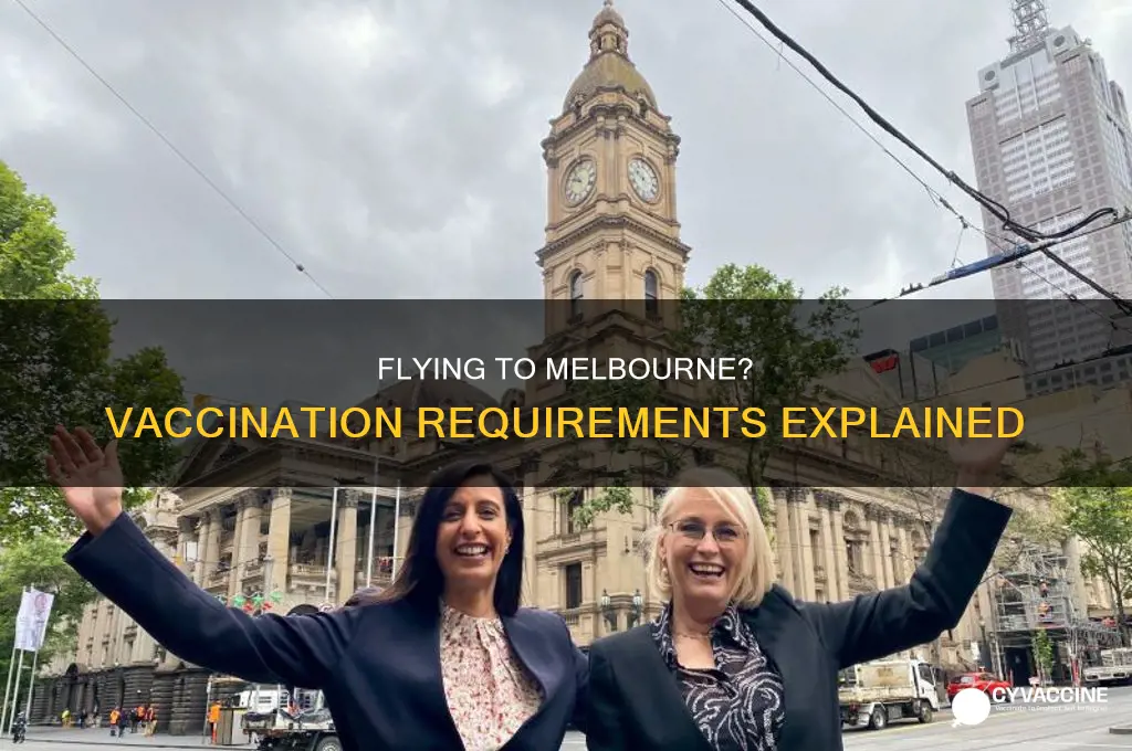 do you have to be vaccinated to fly to melbourne