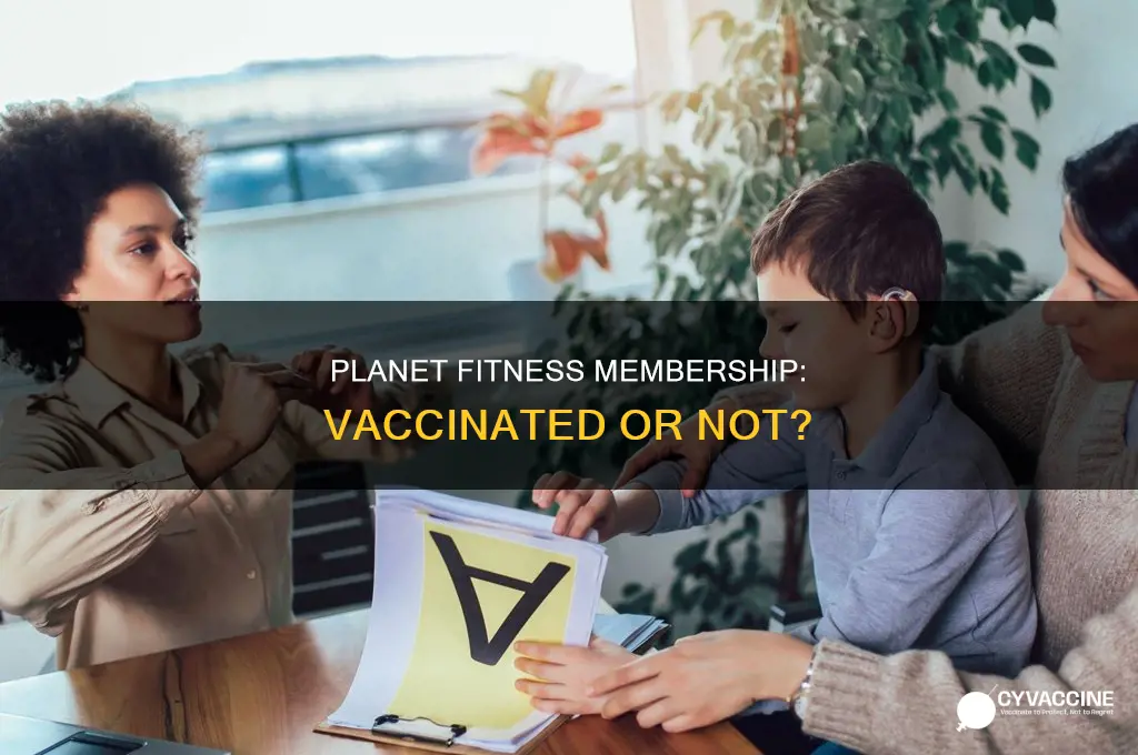 do you have to be vaccinated to join planet fitness