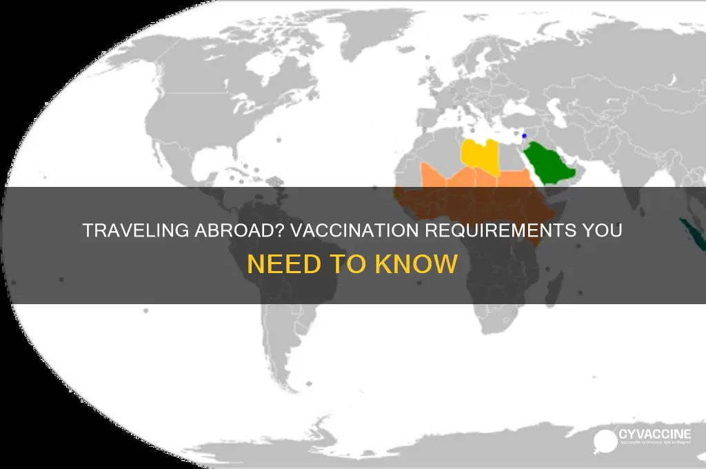 do you have to be vaccinated to leave country