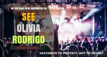 Vaccination Status: Olivia Rodrigo's Concert Entry Requirements