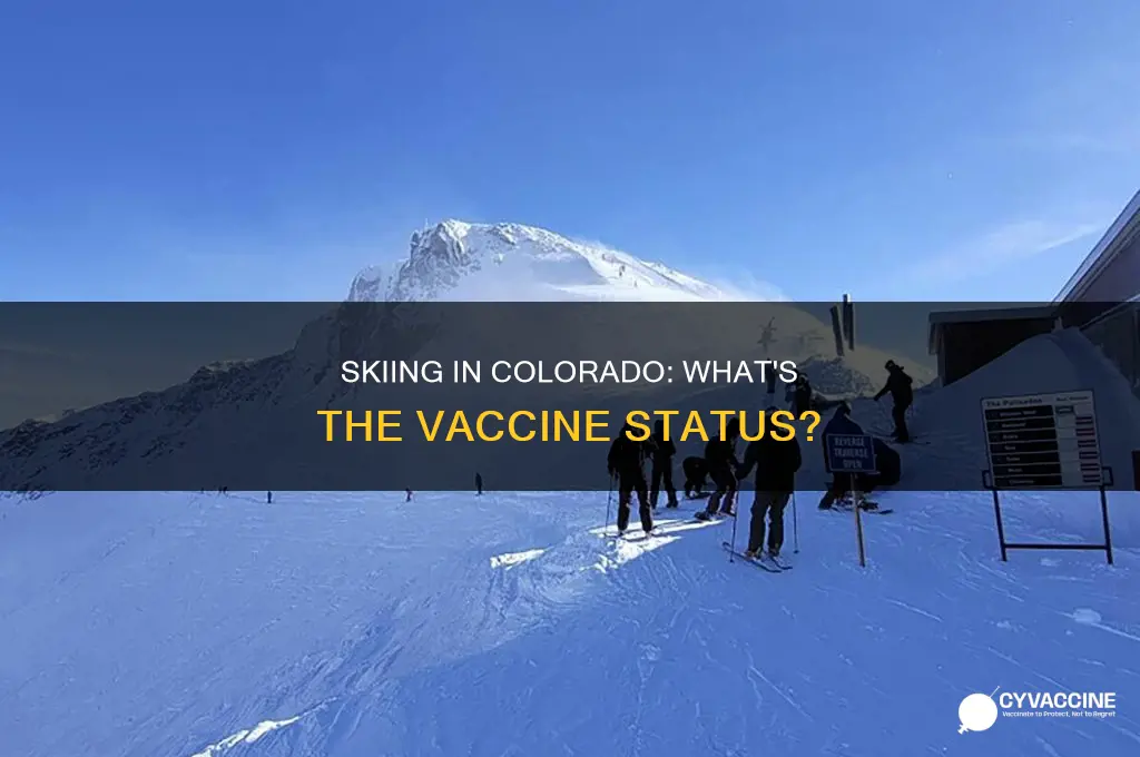 do you have to be vaccinated to ski in colorado