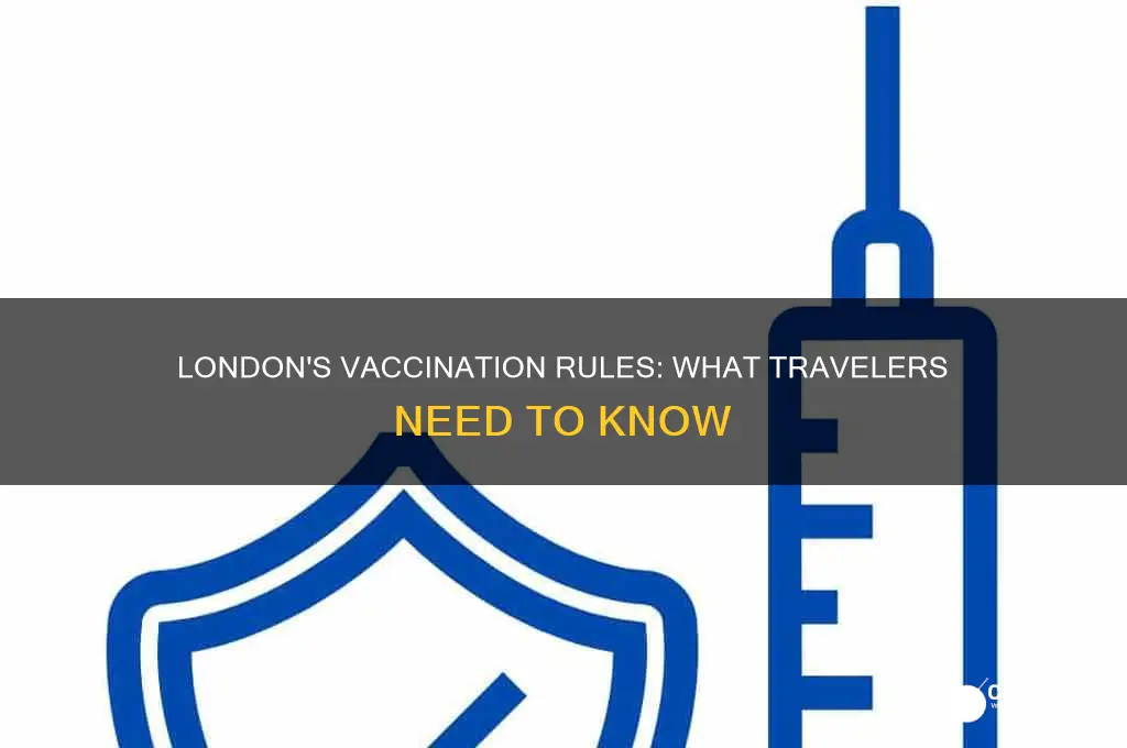 do you have to be vaccinated to visit london