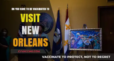 New Orleans: Vaccination Requirements for Visitors