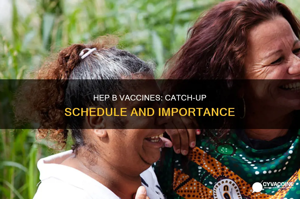 do you have to catch up hep b vaccines