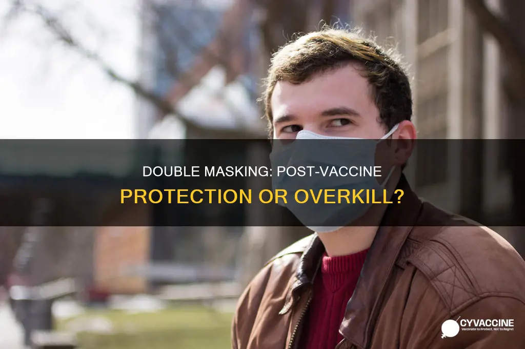 do you have to double mask after vaccine