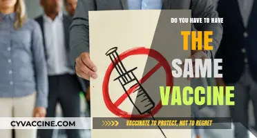 Vaccine Consistency: Is It Necessary to Match?
